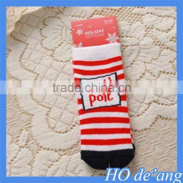 Hogift Hot Selling Baby Socks Thick Warm Terry Socks Combed Cotton Christmas Baby Socks MHo-198 photo-5