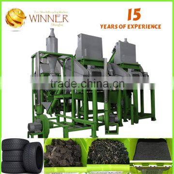 Waste Crusher Rrecycled tire rubber buckets Foot Pedal