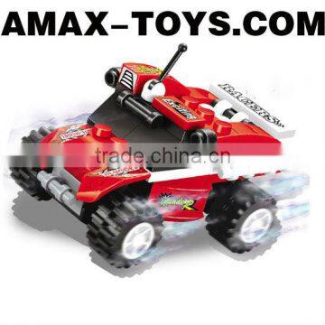 bd-440770011 plastic toys brick intelligent toys brick truck 44pcs