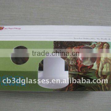 2012 Promotional Folding dispasable Paper Amazing cards