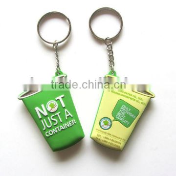 Soft PVC keychain 3D magnet