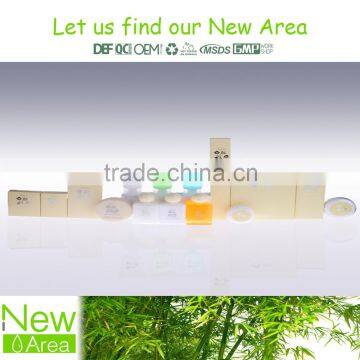 Newarea hotel bathroom amenities supplies 30ml with screw cap g2404 shampoo bath gel conditioner body lotion