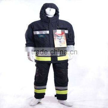 EN 469 nomex fire protective clothing for firefighting