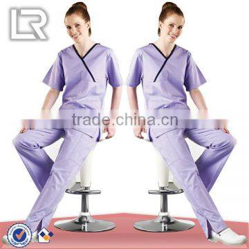 Fashion Scrubs for women/Medical Crossover Scrub Top