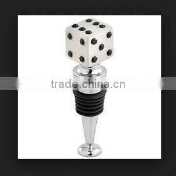 Personalized Round squire dais shape Wine Stopper For The Bar