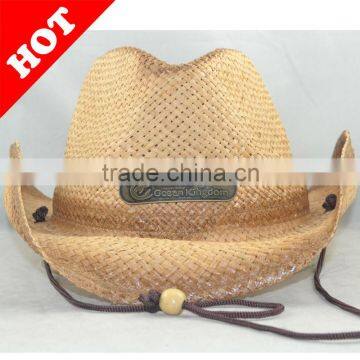 custom fashion mexican wide brim straw hat for women