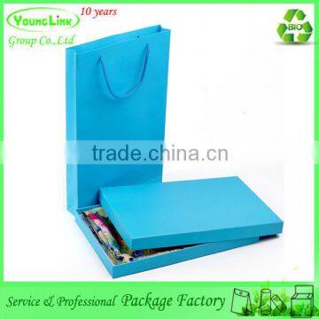 High-end Decent Candy Color Gift Scarf Packaging Box With String photo-5