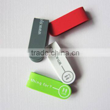 promotional gift silicone mobile phone clip