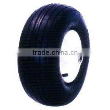 Manufacturer 260*85 Air Rubber Pneumatic Wheel 300-4 photo-5