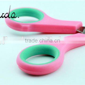 Good Quality Colourful Soft Handle Office Scissors/student Scissors BD-S1618 photo-2