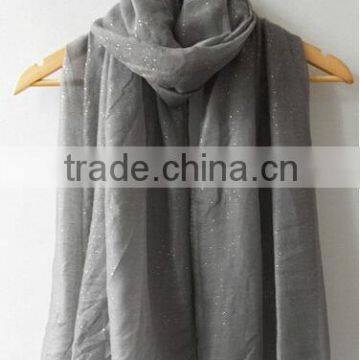 Fashion glittery wholesale hijab malaysia Muslim scarf