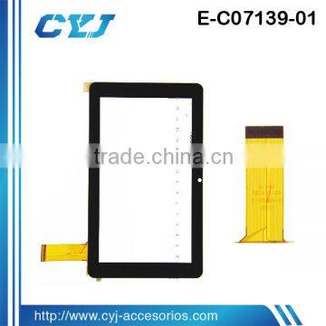 tablet part for tablet pc in best quality ,the replacement screen for android tablet for E-C07139-01