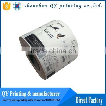 color printing vinyl label sticker.adhesive vinyl roll sticker