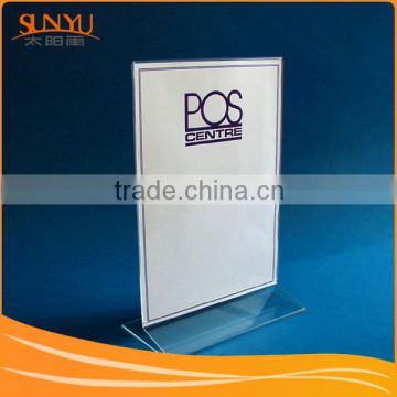 With 16 Years Manufacturer Experience Custom Acrylic Menu Holder