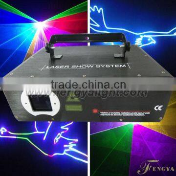 RGB 2W cartoon laser show / animation Laser Light ILDA