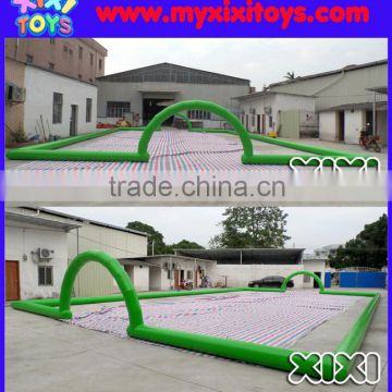 XIXI Large 0.6mm PVC Air Sealed Inflatable Beach Sport Field,Bumper balls Playground