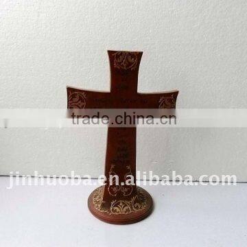 2014 Resin religious cross figurine