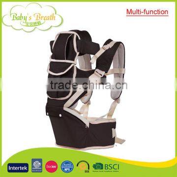 BC-20B factory direct sales multi-function 5 in 1 baby wrap sling-style baby carrier                        
                                                Quality Choice