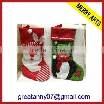 2013 new christmas gifts knit fleece promotion christmas stockings wholesale