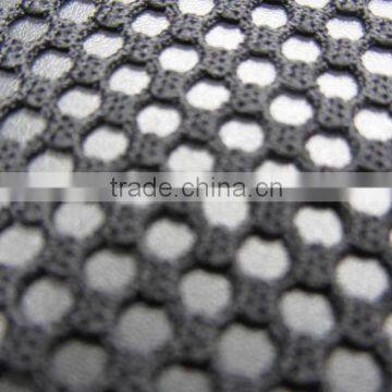 Terylene Width 160cm Weight 120gsm Honeycomb Poly Net Hexagon Sportswear Lycra Cut Out Mesh 4way Stretch Fabric photo-2