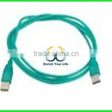 Blue USB Cable USB Am Transparent