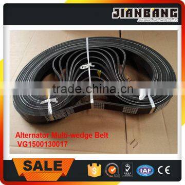 SINOTRUK HOWO truck parts:Alternator Multi-wedge Belt VG1500130017