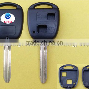 Wholesale Toyota 2 buttons key blank smart key case TOY43 blade