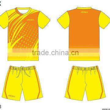 Leader Fashion Design Short Sleeve Custom Sublimated Badminton Jersey photo-5