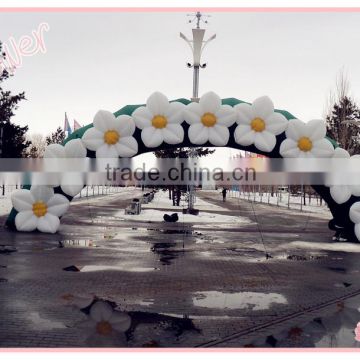 2014 Newest inflatable Flower Arch Hot sale inflatable flower arch