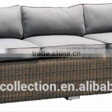 Bahamas plastic rattan sofa set