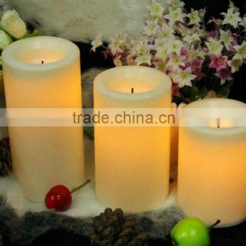 battery operated flameless led paraffin wax christmas candle light tea light christmas vners decoration