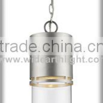 UL CUL Listed Clear Glass Shade Hotel Project Dining Lighting In Nickel Finish C50399