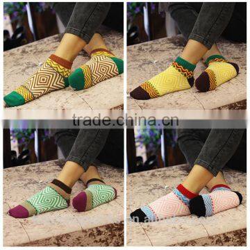 Beautiful pretty young girls ankle socks cheap socks wholesale in zhuji