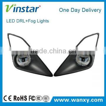 Hot sale round Auto LED Fog Light With DRL for Toyota GT BRZ FRS