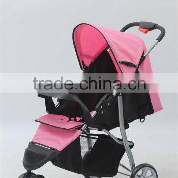 Baby Stroller Children Pushcart Rear Wheels with Brake D803K