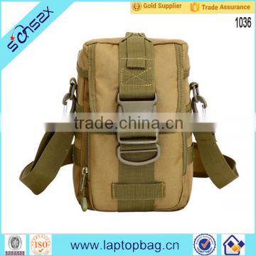 2016 new fashion long shoulder military Camo waterproof bag