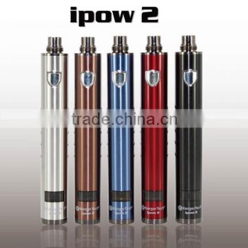 China Wholesale Micro USB 1000mAh 1600mAh Kanger Ipow 2 Battery Electronic Cigarette