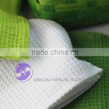 Wholesale Yarn-dyed Waffle Weave Cotton Cheap Wholesale Gift Towel Set photo-6