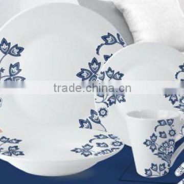 Best-selling super white hotel porcelain dinnerware, charger plates wholesale