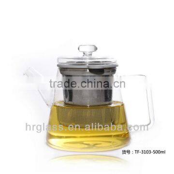 Factory direct wholesale glass teapot