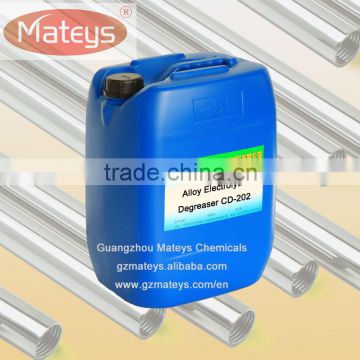 Alloy electrolytic degreasing agent