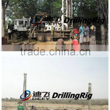 350m Dfc-350A Truck Mounted Used Borehole Water Well Drilling Machine Price With Air Comoressor photo-4
