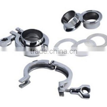 SUS 304 Stainless steel sanitary clamp fittings with 1-8inch