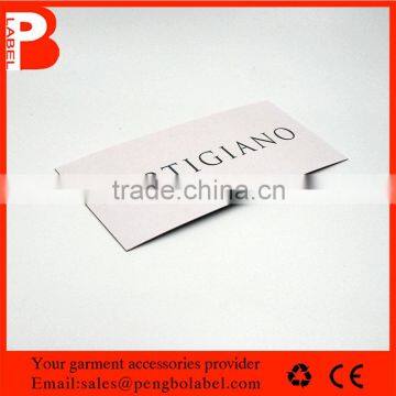 Eco-friendly Custom good quality recycled paper hang tag for clothes