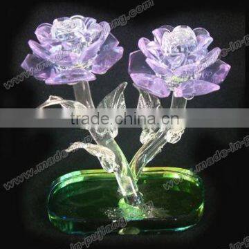 Fashionable wedding&home decorative crystal flower made in china