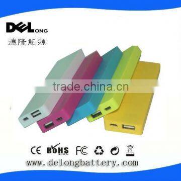 3000mah rechargeable slim power bank manufacturer