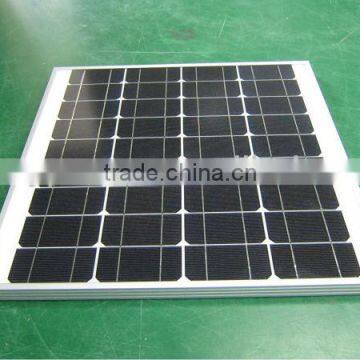 55W Mono solar panel CE, VDE IEC, CSA-UL