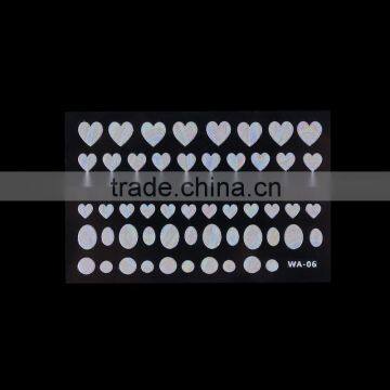 2016 Hot Selling Heart Shape for 3D Nail Art Sticker Wholesale photo-5