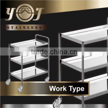 Durable Stainless Products Cart Decorative Medical Trolley Cart photo-3