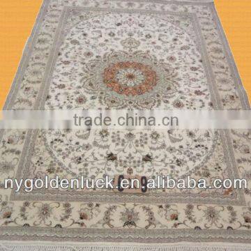 6x9ft handmade persian silk and wool blended rugs/carpets